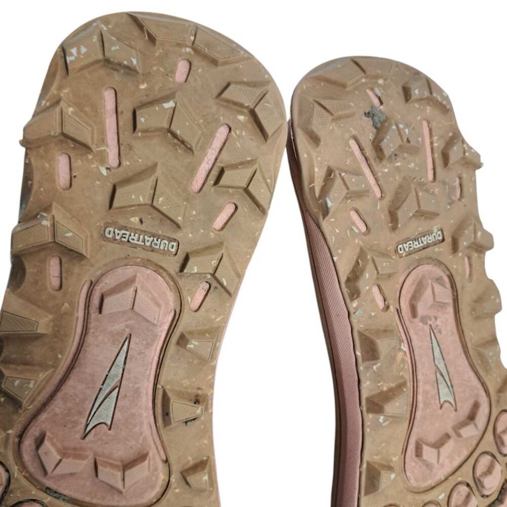 Altra Lone Peak Alpine Trail Running Sneakers Size 7 Hiking Suede Beige Outdoor - Picture 8 of 15